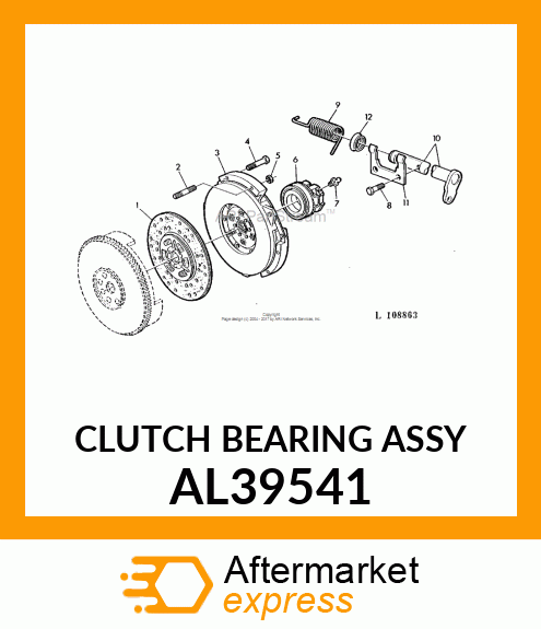 Out Bearing AL39541