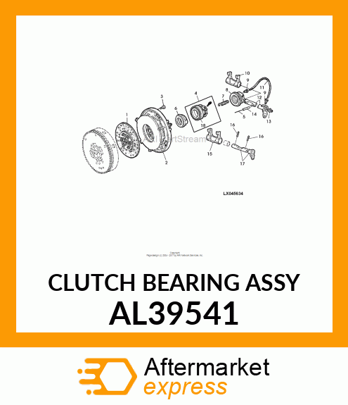 Out Bearing AL39541