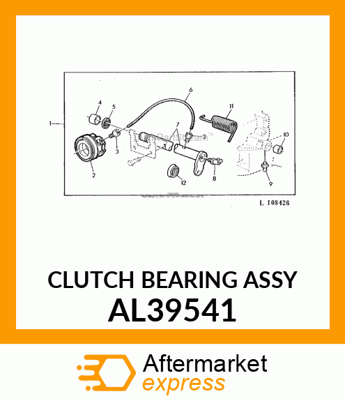 Out Bearing AL39541