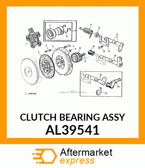 Out Bearing AL39541