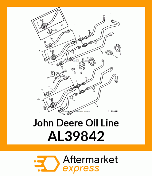 OIL LINE AL39842