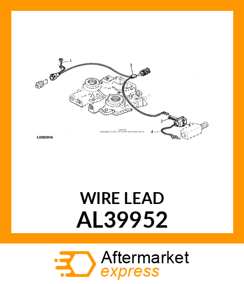 Wiring Lead AL39952