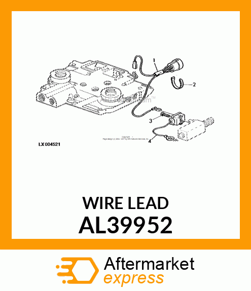 Wiring Lead AL39952