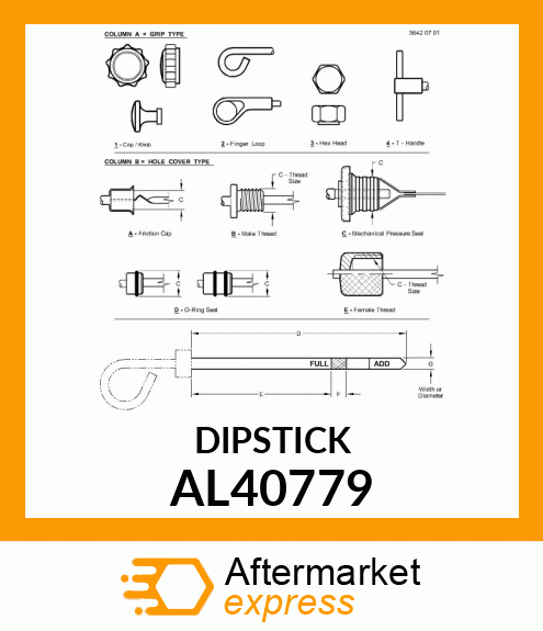 DIPSTICK AL40779