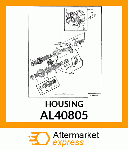 Housing AL40805