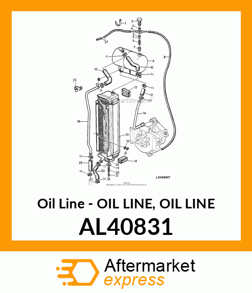 Oil Line AL40831