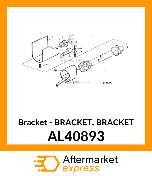 Bracket AL40893