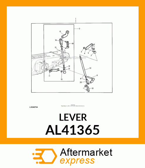 LEVER AL41365