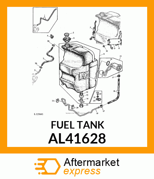 FUEL TANK AL41628