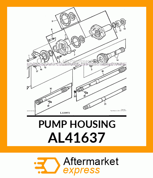 OIL PUMP AL41637