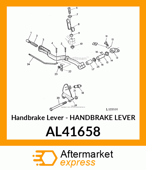 Handbrake Lever AL41658