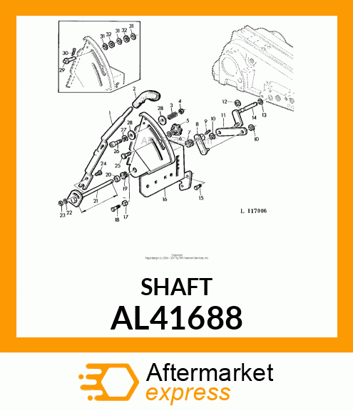 SHAFT AL41688