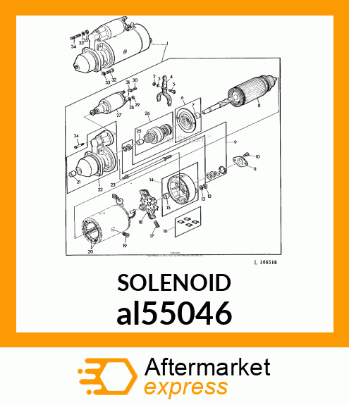 STARTER RELAIS KIT HIGH BARRIER al55046