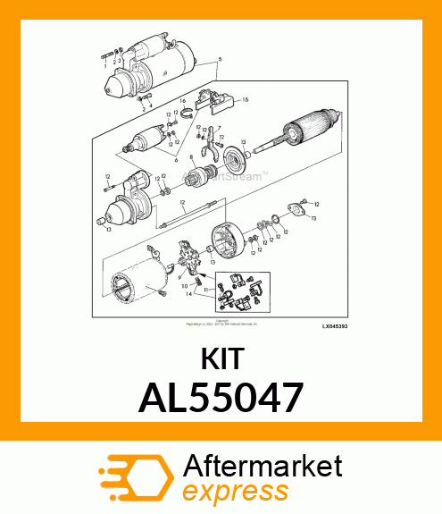 CARBON BRUSH CONDUCTOR AL55047