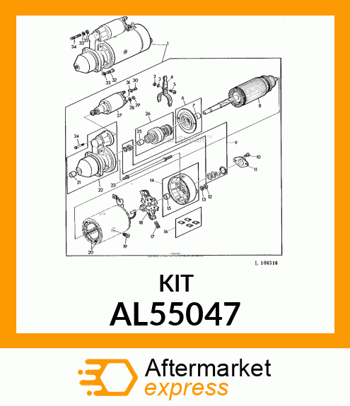 CARBON BRUSH CONDUCTOR AL55047