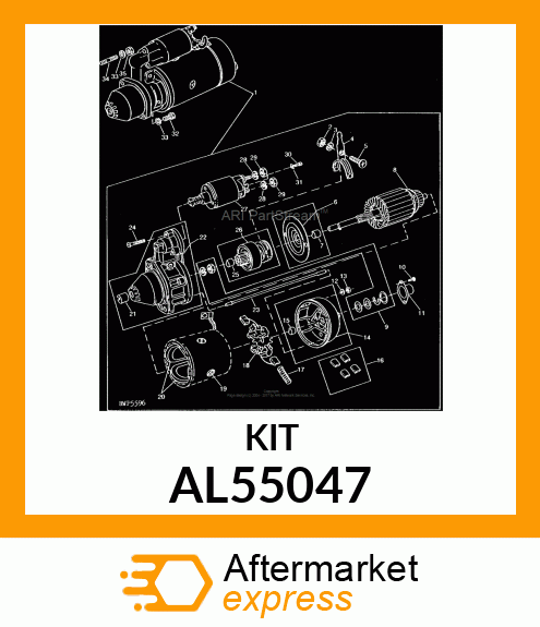 CARBON BRUSH CONDUCTOR AL55047