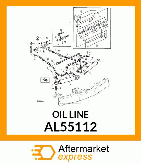 OIL LINE AL55112