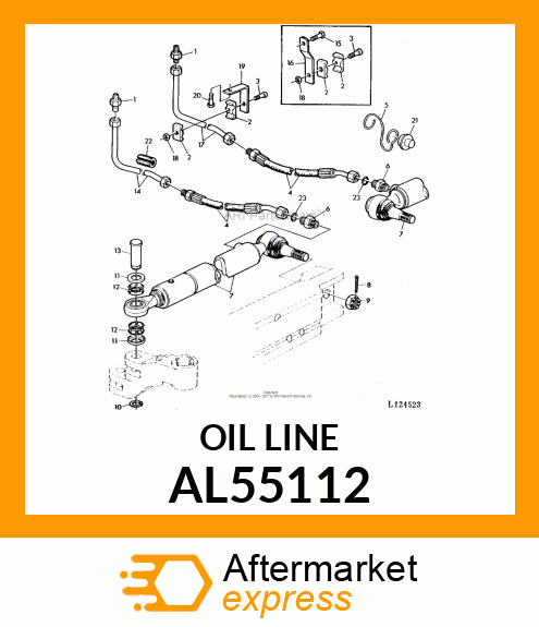 OIL LINE AL55112