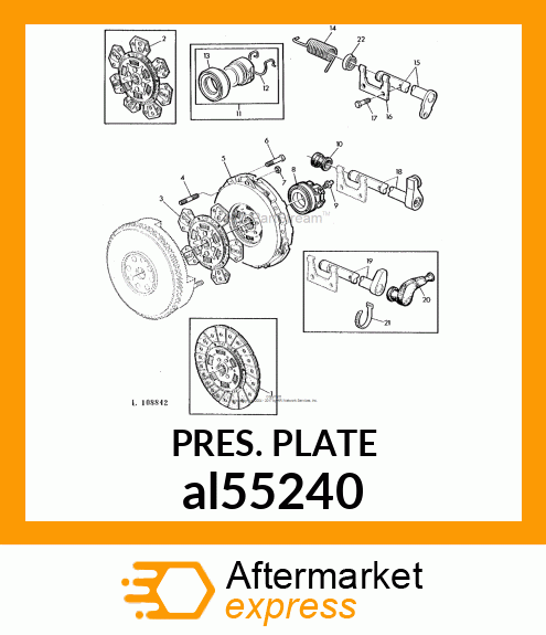 CLUTCH CONVERSION KIT al55240