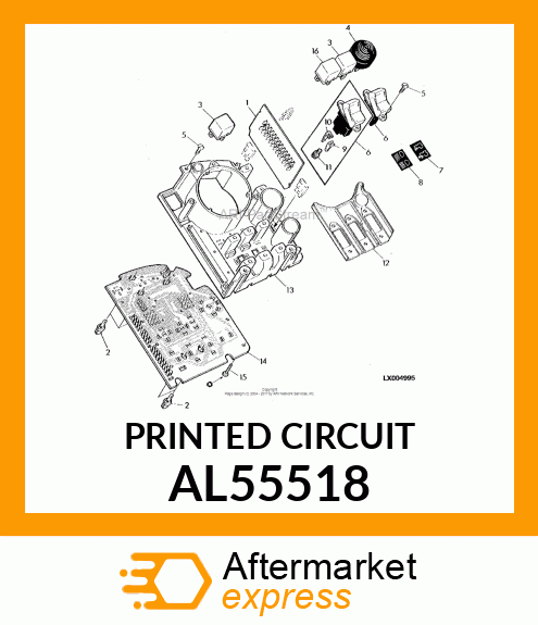 Printed Circuit AL55518