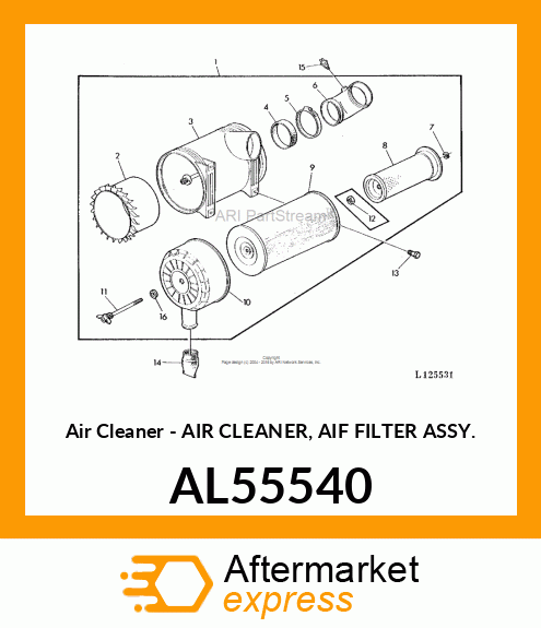 Air Cleaner AL55540