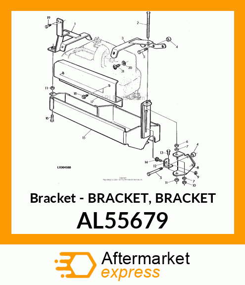 Bracket AL55679