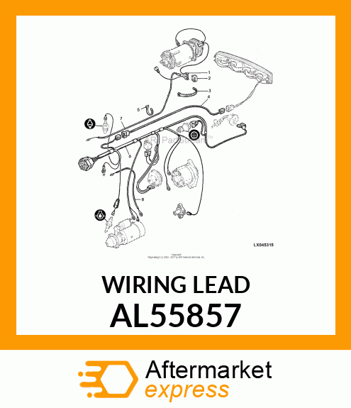 Wiring Lead AL55857