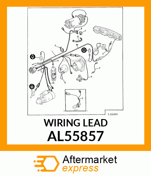 Wiring Lead AL55857