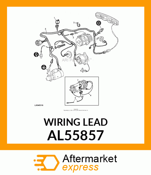 Wiring Lead AL55857