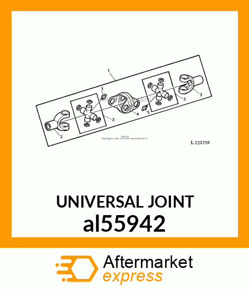 UNIVERSAL JOINT al55942