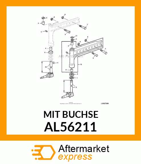 Axle Knee AL56211