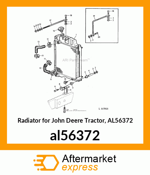 RADIATOR AL56372