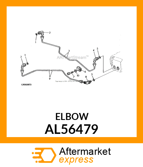 ELBOW FITTING AL56479