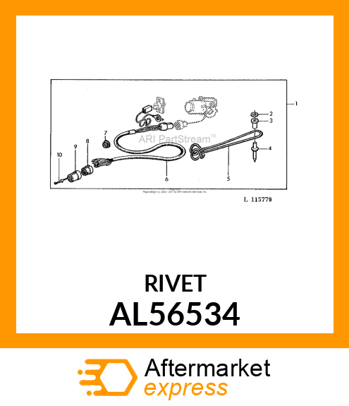 RIVET AL56534