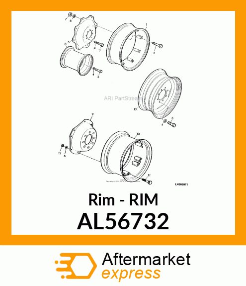 Rim - RIM AL56732