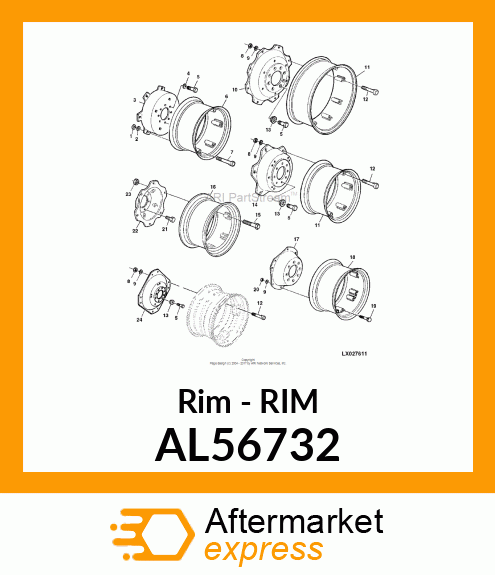 Rim - RIM AL56732