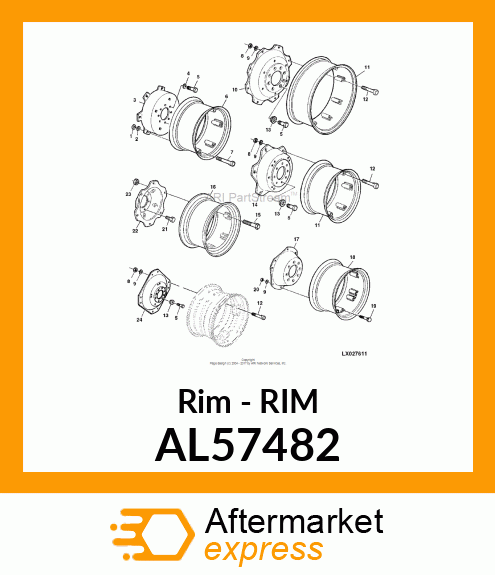 Rim - RIM AL57482