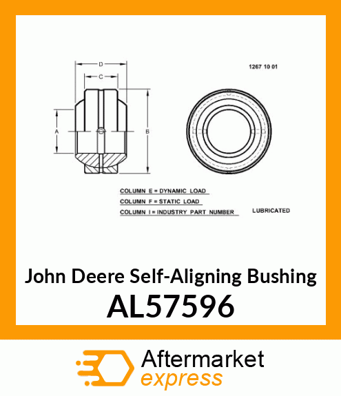 Aligning Bushing AL57596