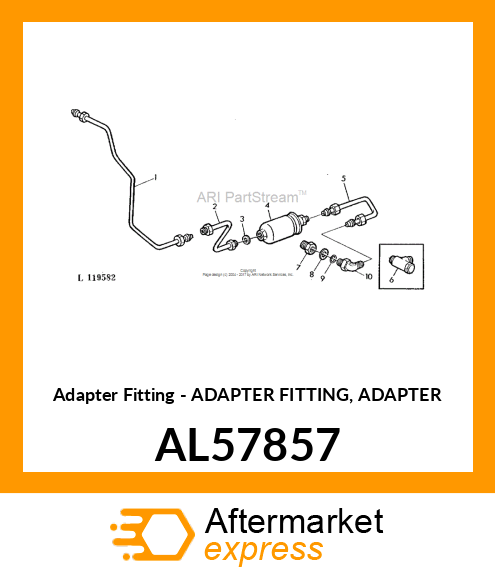 Adapter Fitting AL57857