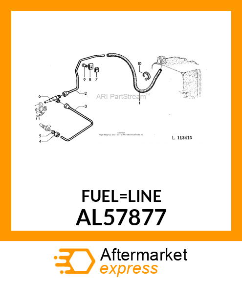 Fuel Line AL57877