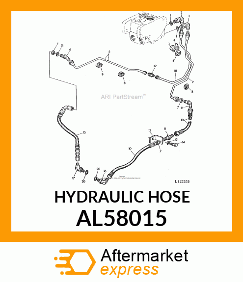 HYDRAULIC HOSE AL58015