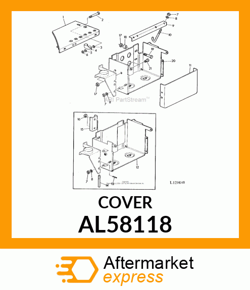 BATTERIEKASTEN AL58118