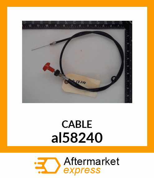 SHUT OFF CABLE W/O RASTER al58240