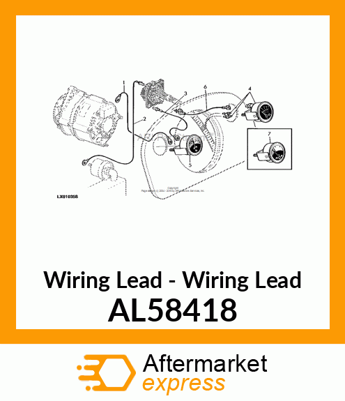 Wiring Lead AL58418