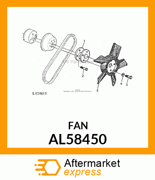 FAN AL58450