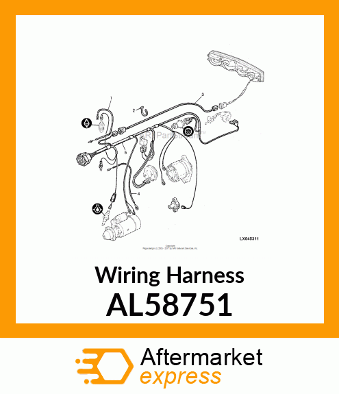 Wiring Harness AL58751