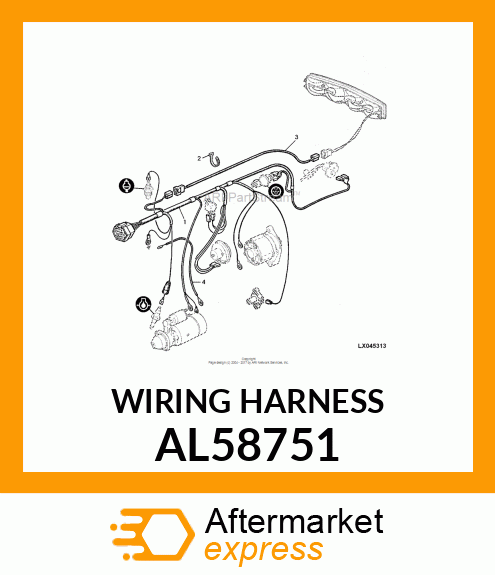 Wiring Harness AL58751