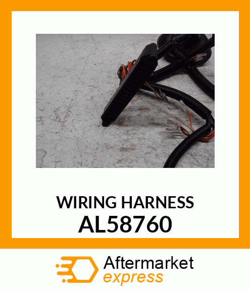 Wiring Harness - WIRING HARNESS, WIRING HARNESS AL58760