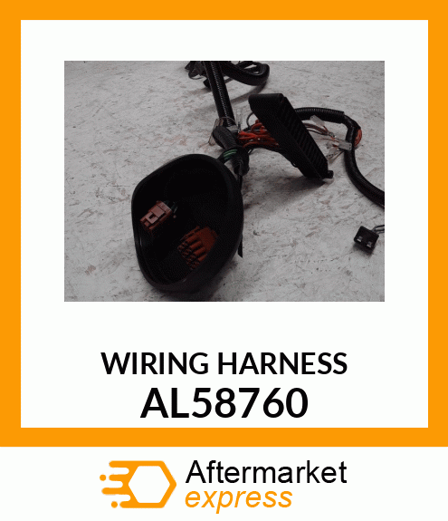 Wiring Harness - WIRING HARNESS, WIRING HARNESS AL58760