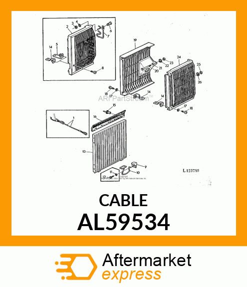 CABLE AL59534